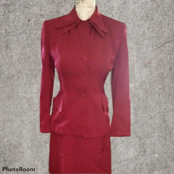 Vintage 40s world war 2 suit a bit of history - Picture 1 of 9